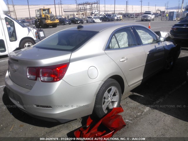 1G11B5SA2DF259389 - 2013 CHEVROLET MALIBU LS BEIGE photo 4