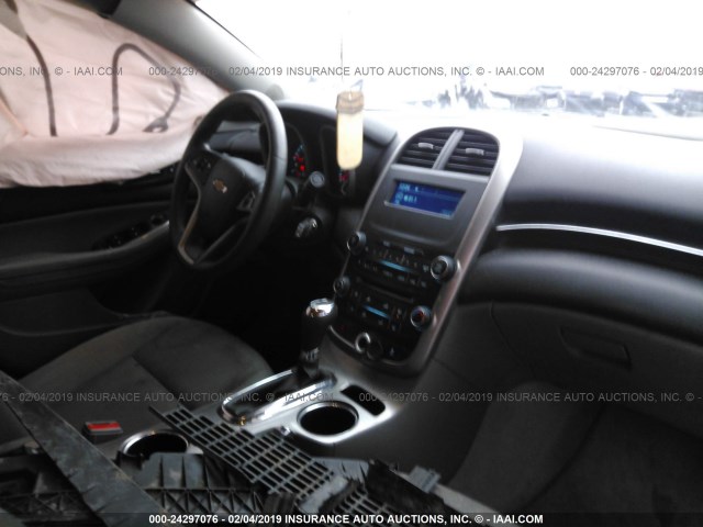 1G11B5SLXFF208114 - 2015 CHEVROLET MALIBU LS WHITE photo 5