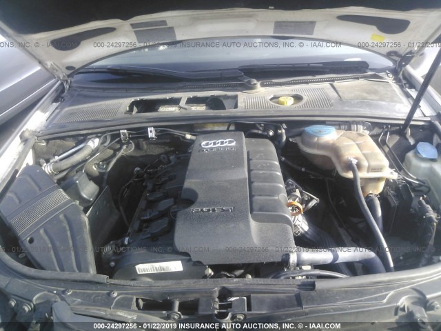 WAUAF78E76A257667 - 2006 AUDI A4 2/TURBO BLACK photo 10