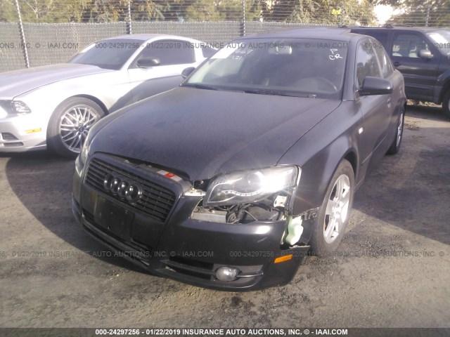 WAUAF78E76A257667 - 2006 AUDI A4 2/TURBO BLACK photo 6