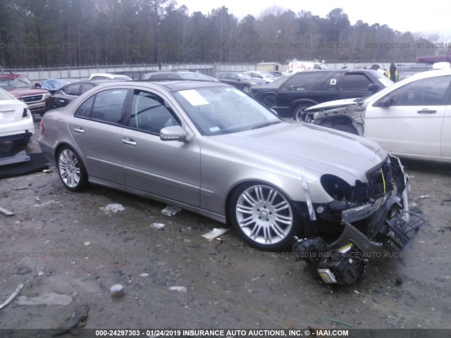 WDBUF90X48B278822 - 2008 MERCEDES-BENZ E 550 4MATIC GRAY photo 1