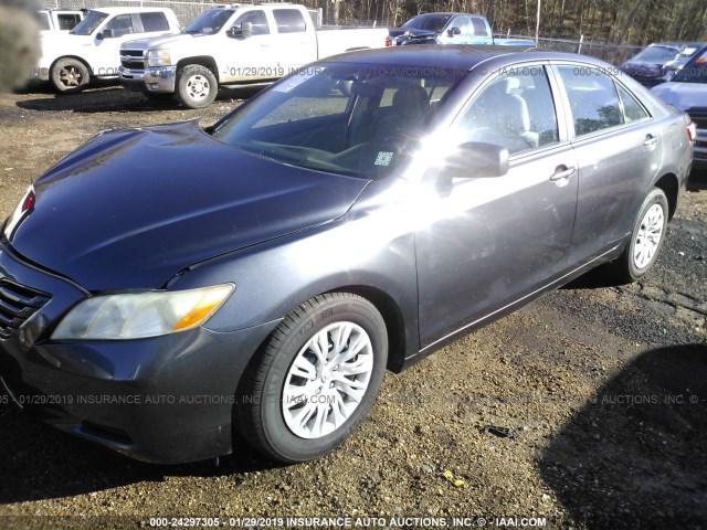 4T1BE46K97U124941 - 2007 TOYOTA CAMRY NEW GENERAT CE/LE/XLE/SE GRAY photo 2