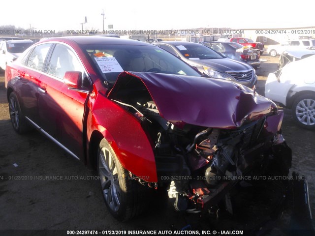 2G61P5S39D9191095 - 2013 CADILLAC XTS LUXURY COLLECTION RED photo 1