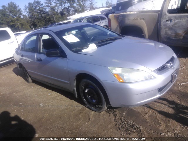 1HGCM56145A107831 - 2005 HONDA ACCORD DX GRAY photo 1