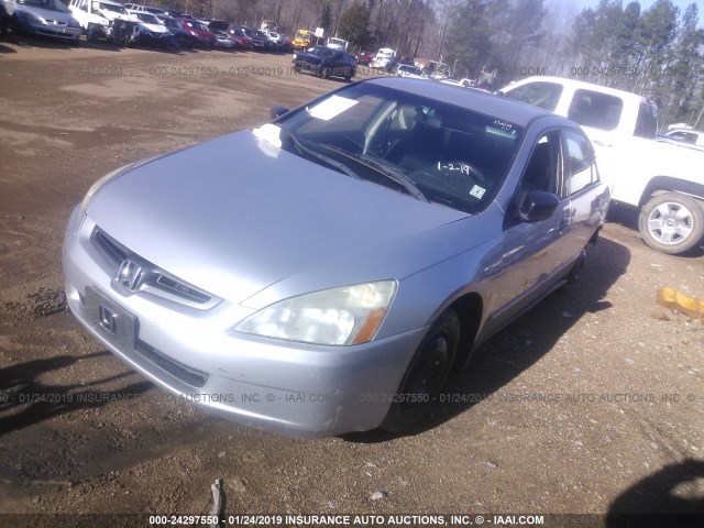 1HGCM56145A107831 - 2005 HONDA ACCORD DX GRAY photo 2