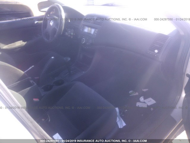 1HGCM56145A107831 - 2005 HONDA ACCORD DX GRAY photo 5