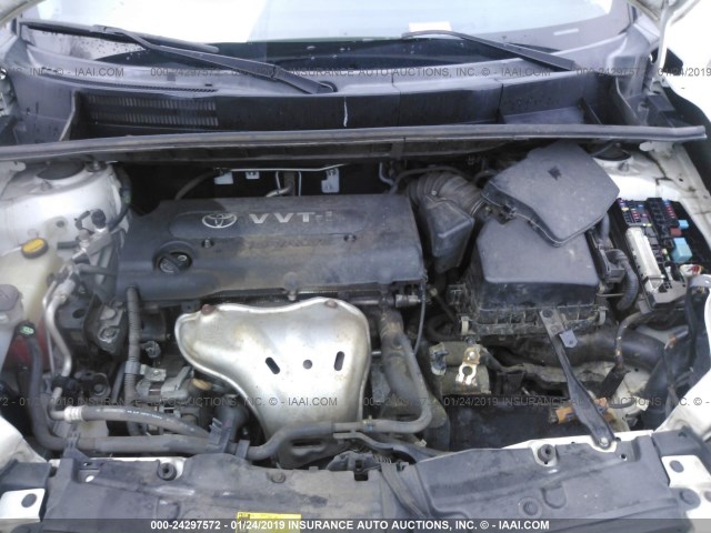 JTLKE50E991085855 - 2009 TOYOTA SCION XB Ақ фото 10