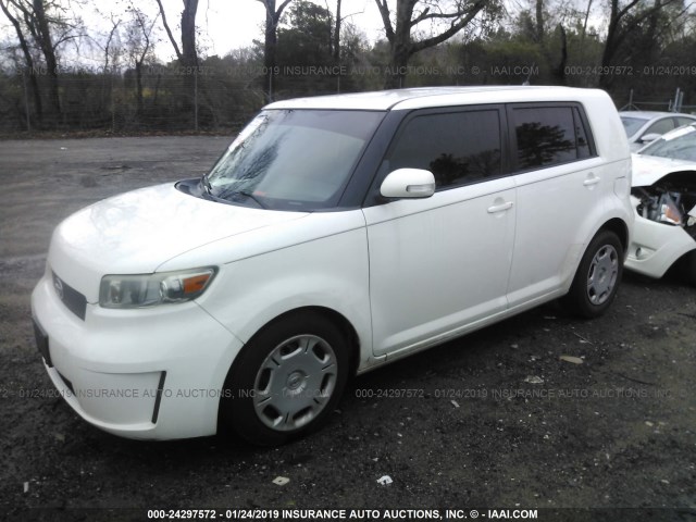 JTLKE50E991085855 - 2009 TOYOTA SCION XB Ақ фото 2