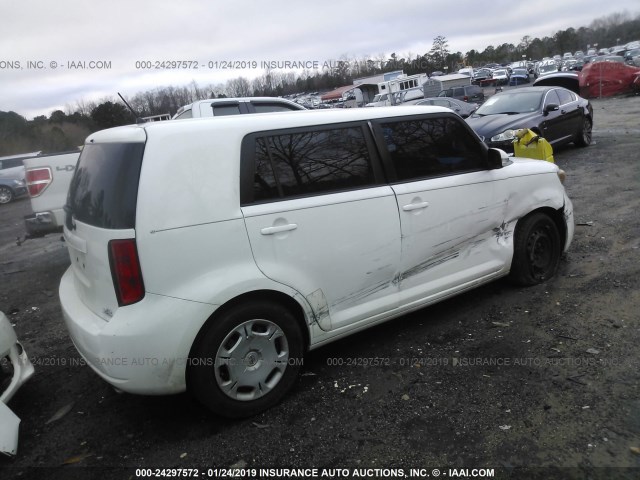 JTLKE50E991085855 - 2009 TOYOTA SCION XB Ақ фото 4
