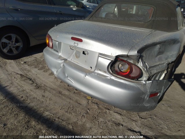 JM1NB3533Y0156436 - 2000 MAZDA MX-5 MIATA LS SILVER photo 6