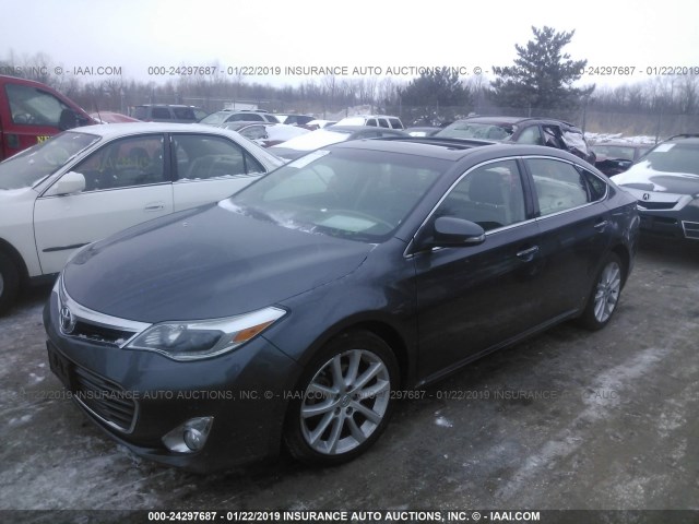 4T1BK1EB4DU064846 - 2013 TOYOTA AVALON PREMIUM/TOURING/LIMITED GRAY photo 2