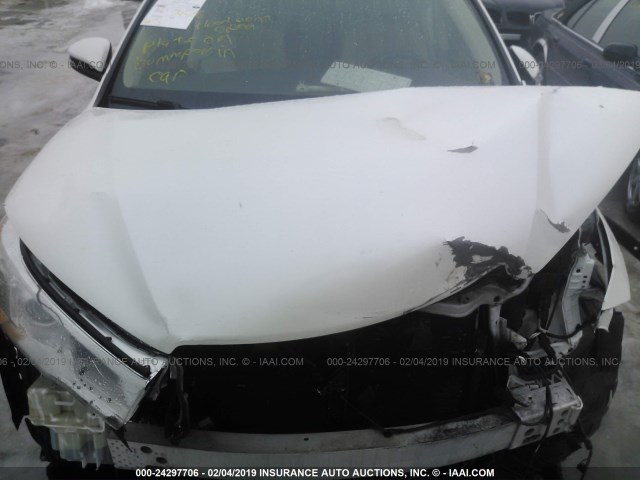 5TDBKRFH4ES025802 - 2014 TOYOTA HIGHLANDER LE/LE PLUS WHITE photo 10