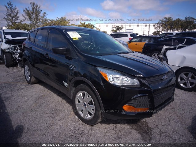 1FMCU0F72GUC51400 - 2016 FORD ESCAPE S BLACK photo 1