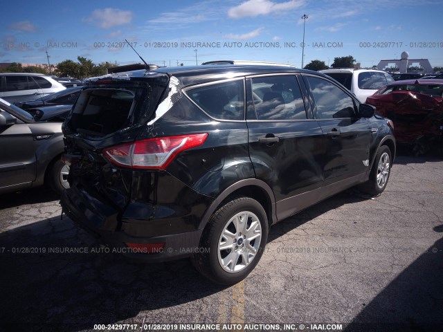 1FMCU0F72GUC51400 - 2016 FORD ESCAPE S BLACK photo 4