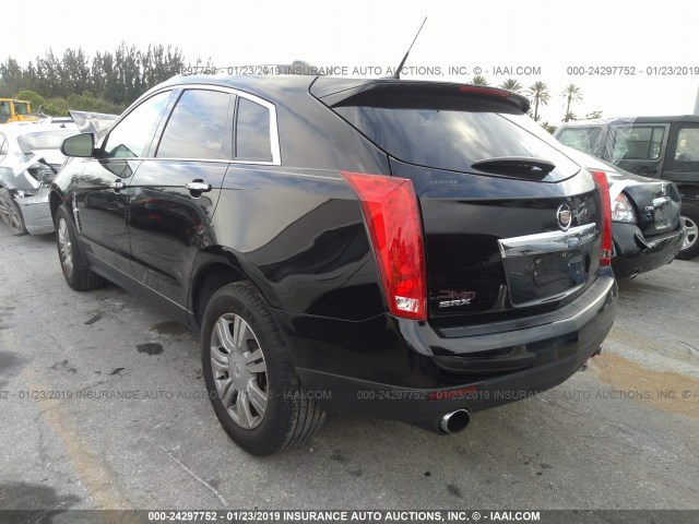 3GYFNAEY5BS649444 - 2011 CADILLAC SRX LUXURY COLLECTION BLACK photo 3