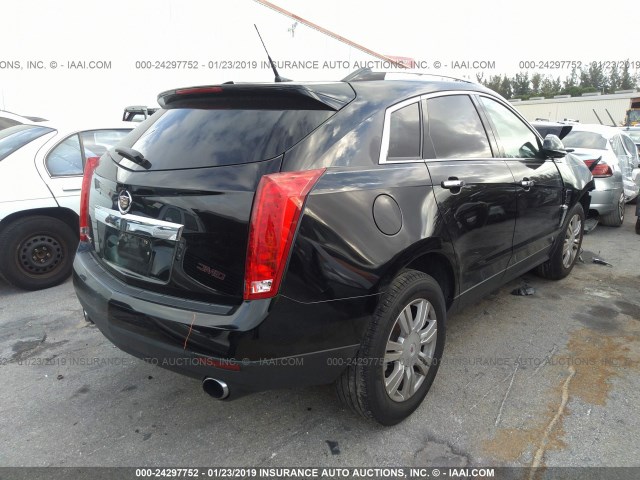 3GYFNAEY5BS649444 - 2011 CADILLAC SRX LUXURY COLLECTION BLACK photo 4