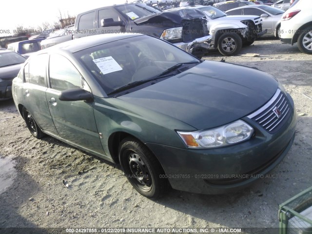 1G8AJ58F77Z108624 - 2007 SATURN ION LEVEL 2 GREEN photo 1