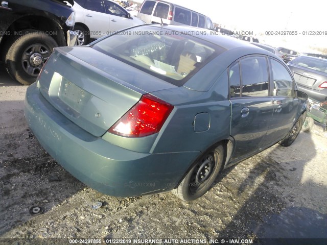 1G8AJ58F77Z108624 - 2007 SATURN ION LEVEL 2 GREEN photo 4