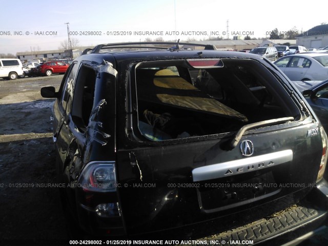 2HNYD18855H538522 - 2005 ACURA MDX TOURING BLACK photo 6