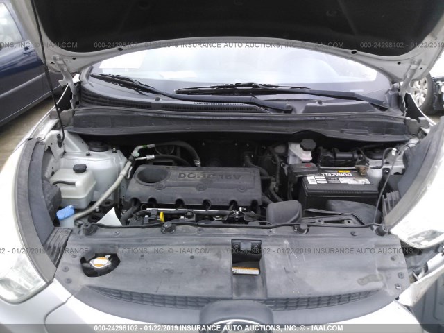 KM8JU3AC3CU378745 - 2012 HYUNDAI TUCSON GLS/LIMITED 银色 照片 10