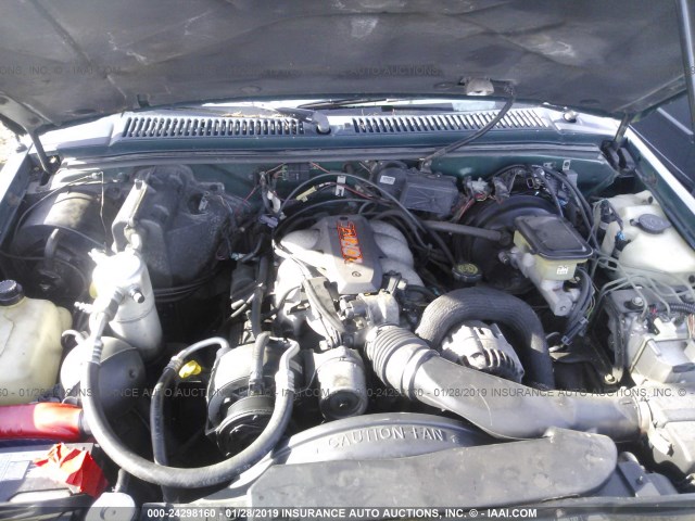 1GKDT13W2R0530177 - 1994 GMC S15 JIMMY GREEN photo 10