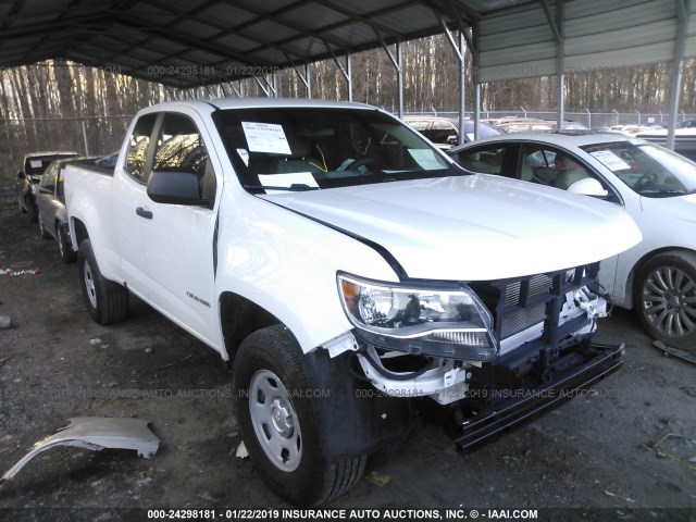 1GCHSBEN9H1165824 - 2017 CHEVROLET COLORADO WHITE photo 1