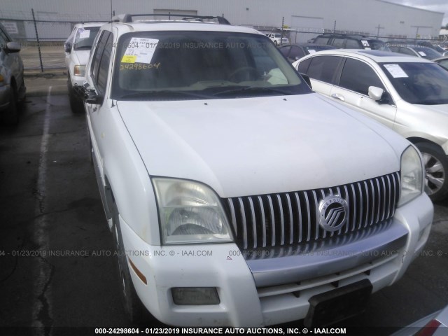 4M2EU48E87UJ04928 - 2007 MERCURY MOUNTAINEER PREMIER WHITE photo 6