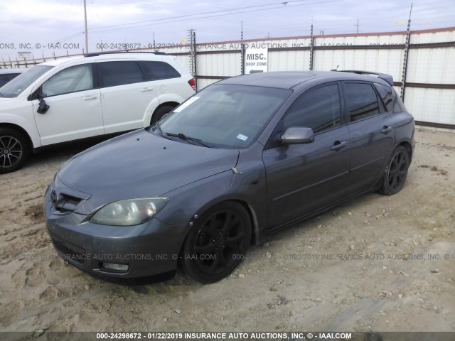 JM1BK344391230396 - 2009 MAZDA 3 S GRAY photo 2