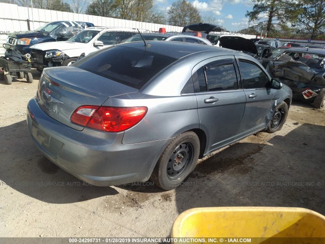 1C3LC56B69N544467 - 2009 CHRYSLER SEBRING TOURING/LIMITED TEAL photo 4