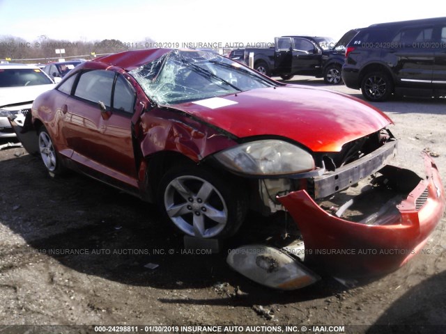 4A3AK34T36E024726 - 2006 MITSUBISHI ECLIPSE GT ORANGE photo 1