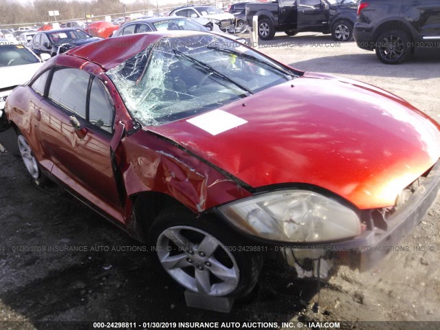 4A3AK34T36E024726 - 2006 MITSUBISHI ECLIPSE GT ORANGE photo 6