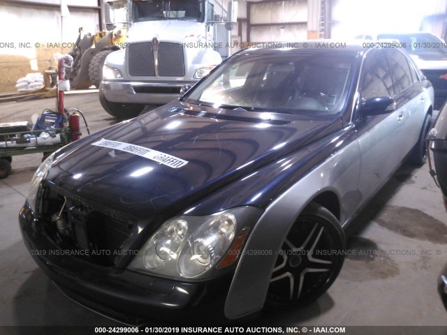 WDBVF78JX4A000385 - 2004 MAYBACH MAYBACH 57 Dark Blue photo 2