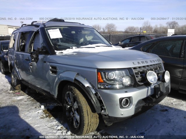 SALAG2V69EA728662 - 2014 LAND ROVER LR4 HSE SILVER photo 1