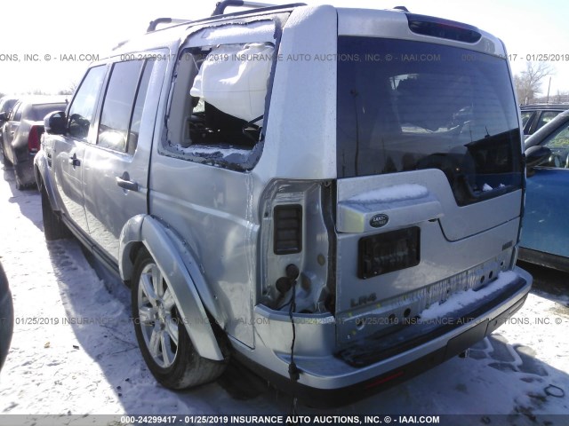 SALAG2V69EA728662 - 2014 LAND ROVER LR4 HSE SILVER photo 3