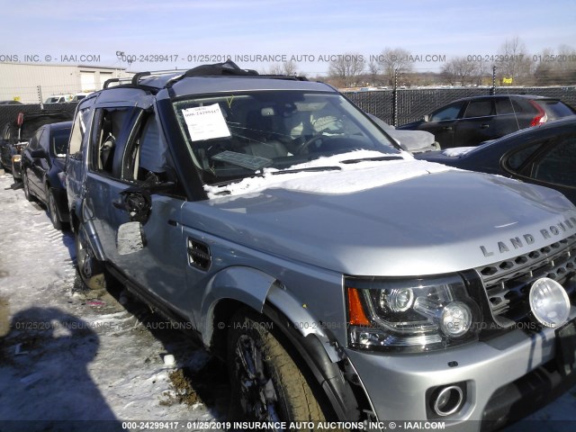 SALAG2V69EA728662 - 2014 LAND ROVER LR4 HSE SILVER photo 6