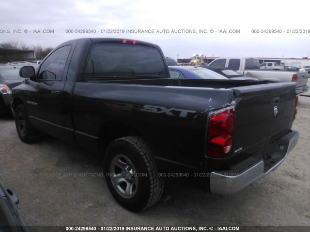 1D7HA16K67J619470 - 2007 DODGE RAM 1500 ST BLACK photo 3