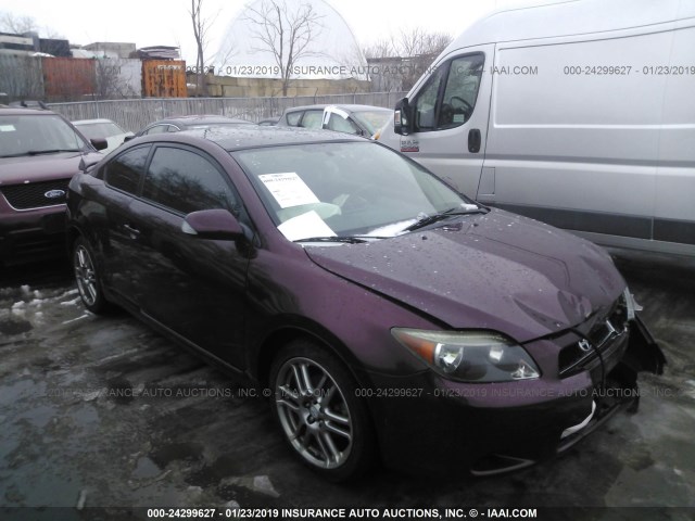 JTKDE177870161758 - 2007 TOYOTA SCION TC იასამნისფერი ფოტო 1