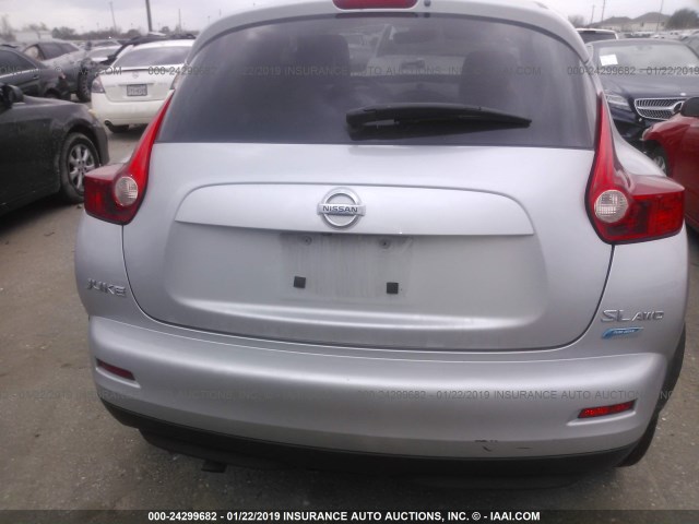 JN8AF5MV8DT211395 - 2013 NISSAN JUKE S/SV/SL GRAY photo 6