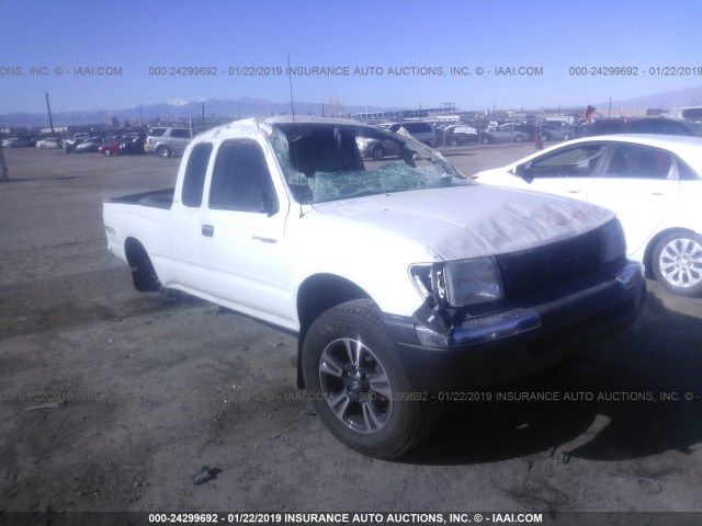 4TASN92N6XZ516050 - 1999 TOYOTA TACOMA XTRACAB PRERUNNER WHITE photo 1