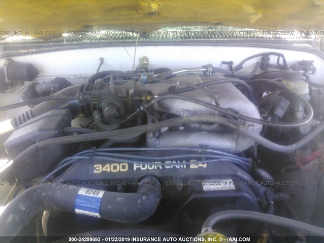 4TASN92N6XZ516050 - 1999 TOYOTA TACOMA XTRACAB PRERUNNER თეთრი ფოტო 10