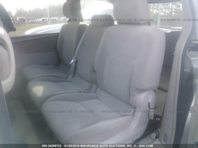 5TDZA23C94S026198 - 2004 TOYOTA SIENNA CE/LE GOLD photo 8