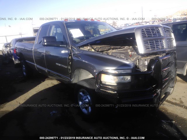 3D7KS28C65G713507 - 2005 DODGE RAM 2500 ST/SLT GRAY photo 1