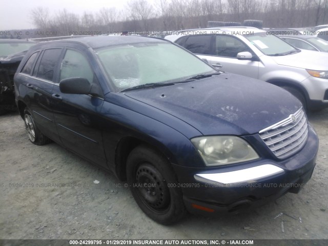 2A4GM684X6R682844 - 2006 CHRYSLER PACIFICA TOURING BLUE photo 1