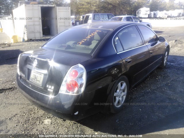 1N4AL11D26N411176 - 2006 NISSAN ALTIMA S/SL BLACK photo 4