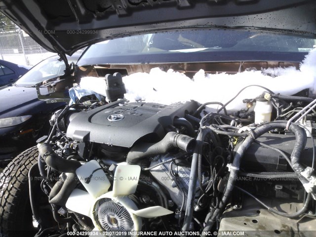 5TFAY5F13GX494611 - 2016 TOYOTA TUNDRA CREWMAX 1794/PLATINUM 深棕色 照片 10