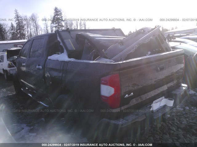 5TFAY5F13GX494611 - 2016 TOYOTA TUNDRA CREWMAX 1794/PLATINUM 深棕色 照片 3