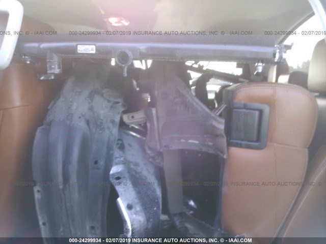 5TFAY5F13GX494611 - 2016 TOYOTA TUNDRA CREWMAX 1794/PLATINUM 深棕色 照片 8