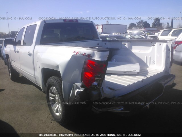 3GCUKREC2FG528324 - 2015 CHEVROLET SILVERADO K1500 LT WHITE photo 3