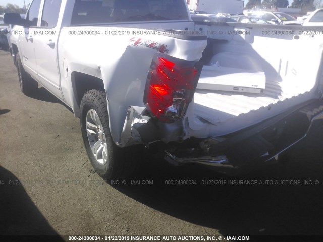 3GCUKREC2FG528324 - 2015 CHEVROLET SILVERADO K1500 LT WHITE photo 6