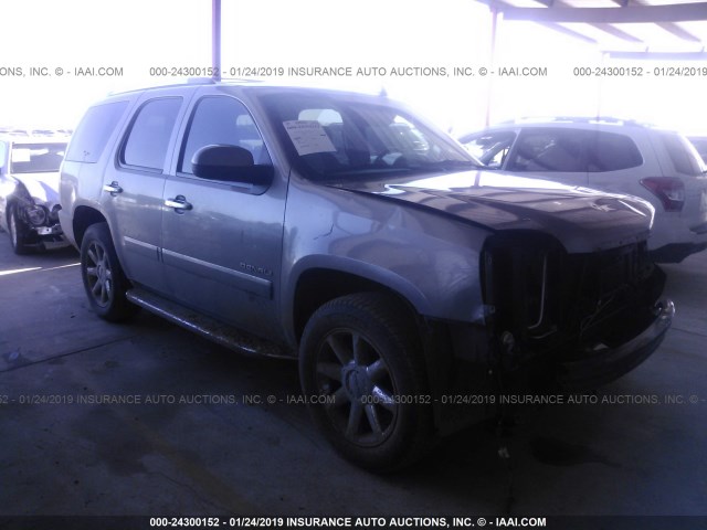 1GKS1EEF1CR270973 - 2012 GMC YUKON DENALI GRAY photo 1